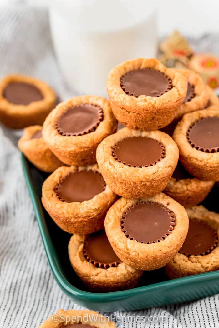 Ingredient Peanut Butter Cookie Cups: The Easiest Recipe
